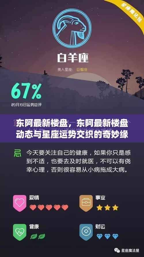 东阿最新楼盘动态与星座运势的奇妙交织缘分